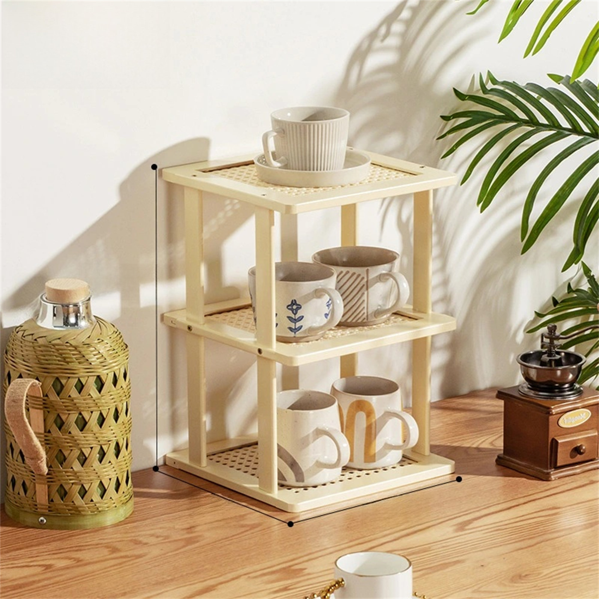 Bay Isle Home™ [modern Farmhouse Style Tea And Coffee Cup Storage Rack ...
